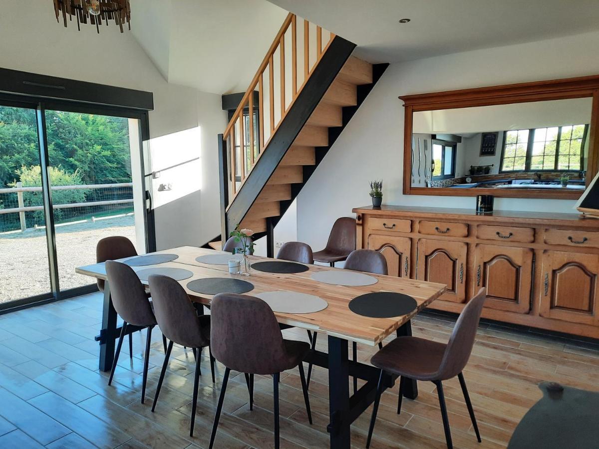Villa Madelaine Ranch, Nouvelle Piscine 2025 Le Gast Exterior foto